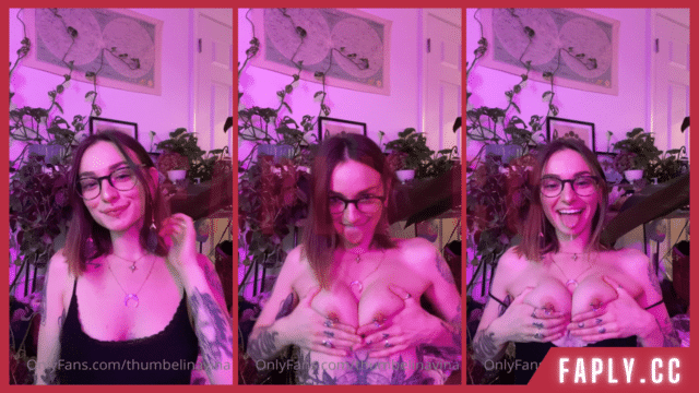 please cum on my tits thumbelinavina